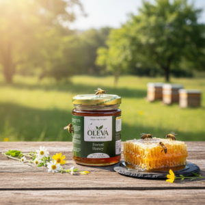 Forest Honey natural raw honey Oleva Naturals