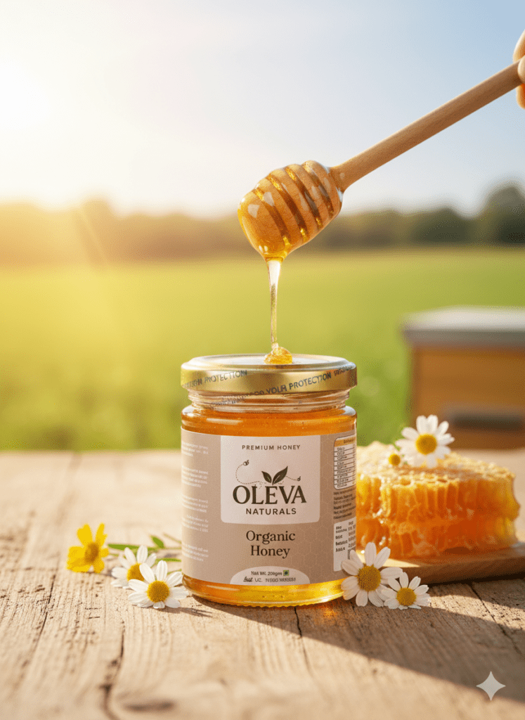 Pure Organic Honey by Oleva Naturals