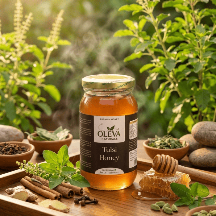 Tulsi 500 gram. - Copy Tulsi honey 500 gram